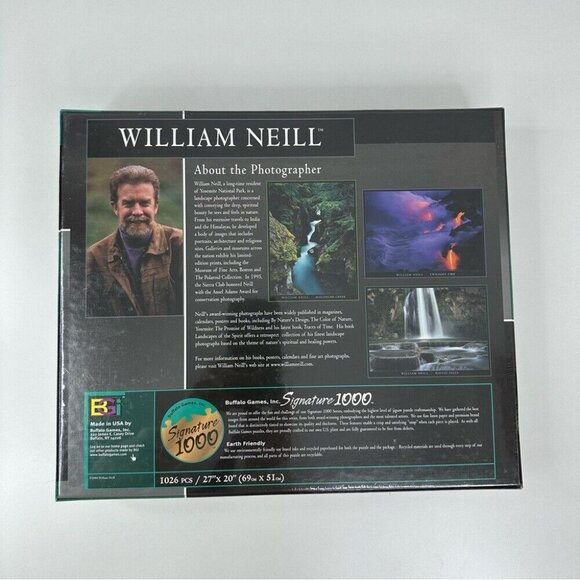 Buffalo‎ Games Photomosaic Van Gogh and William Neill Havasu Falls Puzzle Lot - Picture 14 of 15